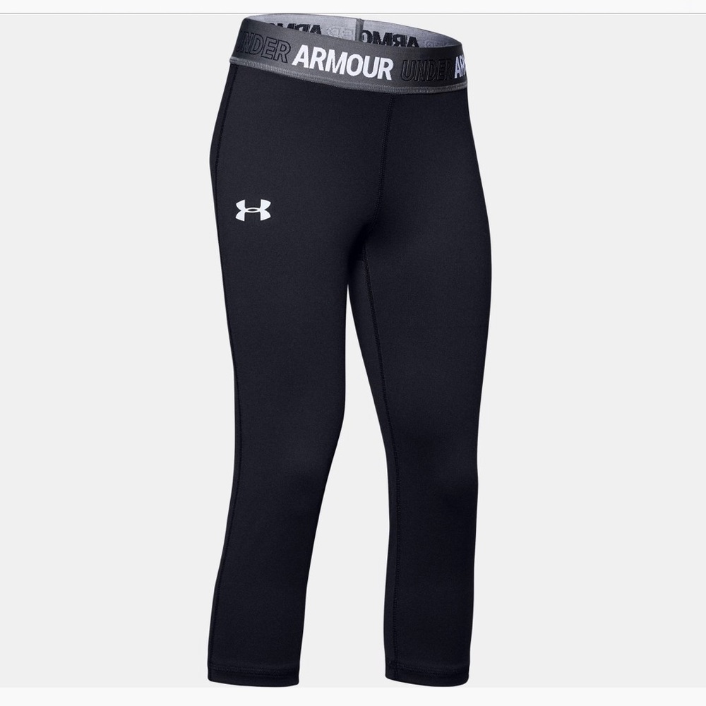 NWT Girls HeatGear Armour Capris